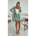 Blazer classy vert d'eau