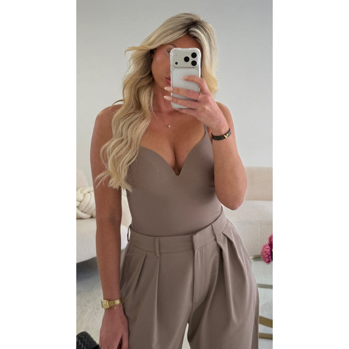 Body gainant taupe