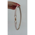 Ceinture fine beige
