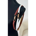 Ceinture fine camel