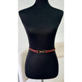 Ceinture fine camel