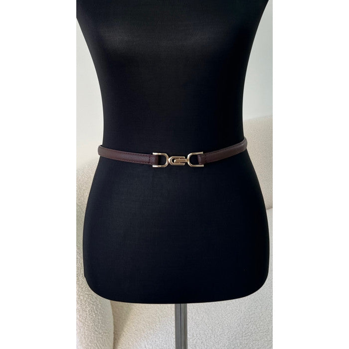 Ceinture fine choco