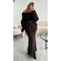 Ceinture fine choco