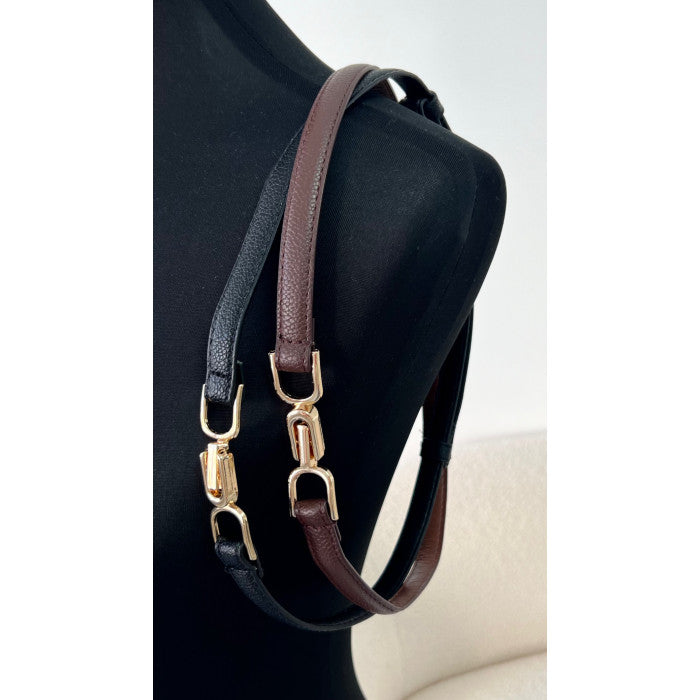 Ceinture fine choco