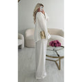 Chemise lin loose blanc