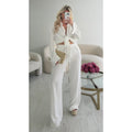 Chemise lin loose blanc