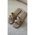 Claquettes H gold