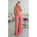 Ensemble crochet arc en ciel extra long