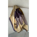 Foulard motifs plum