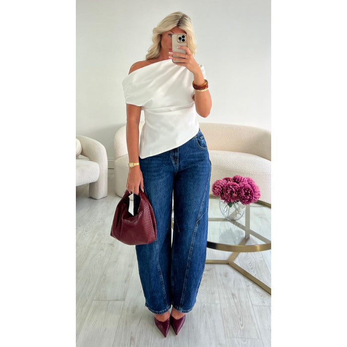jeans ballons brut