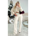 Jeans extra extra long beige