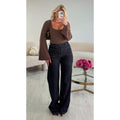 Jeans extra extra long poches brut