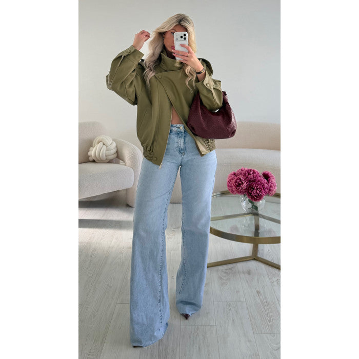 Jeans extra long bleu clair