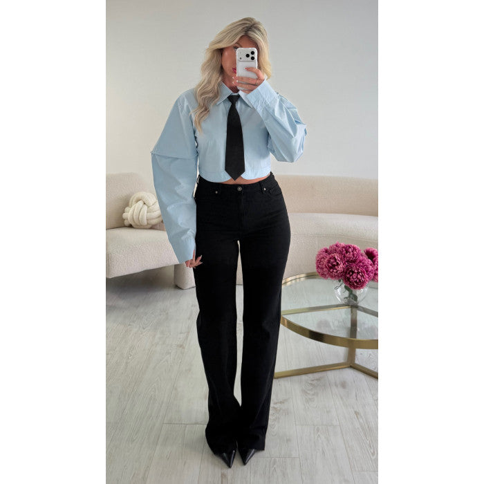 Jeans extra long noir
