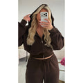 Jogging loose extra extra long choco
