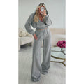 Jogging loose extra extra long gris