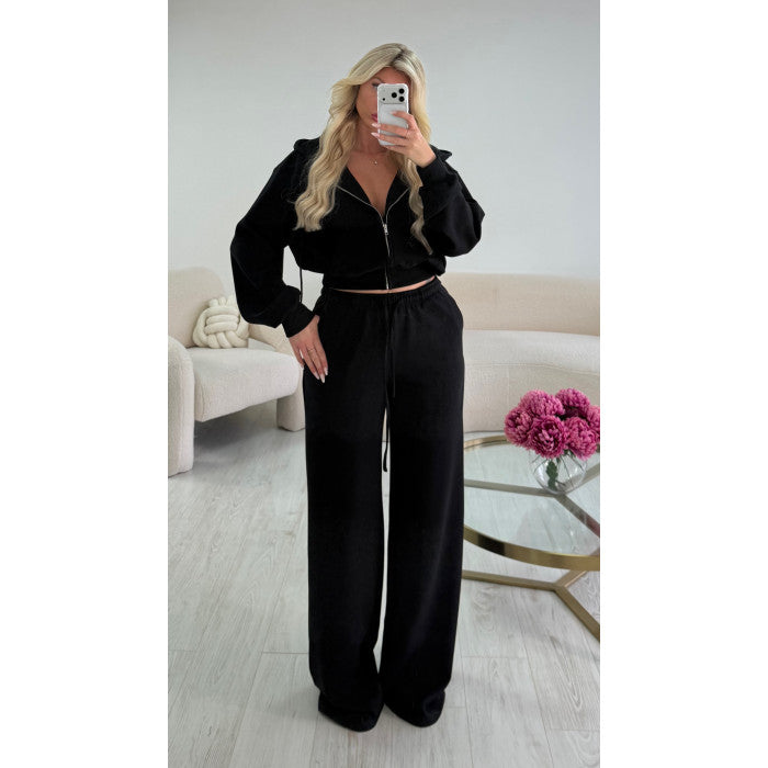 Jogging loose extra extra long noir