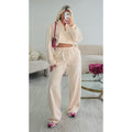 Jogging loose extra long creamy