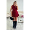 Ensemble jupe rouge