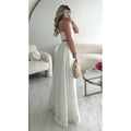 Jupe longue TALL coton blanche