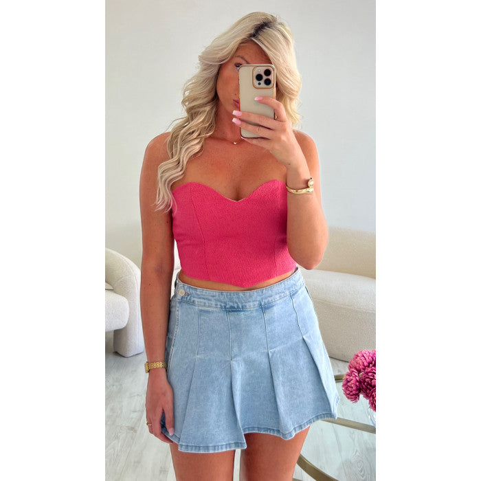 jupe short jeans