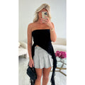 Jupe short plissée
