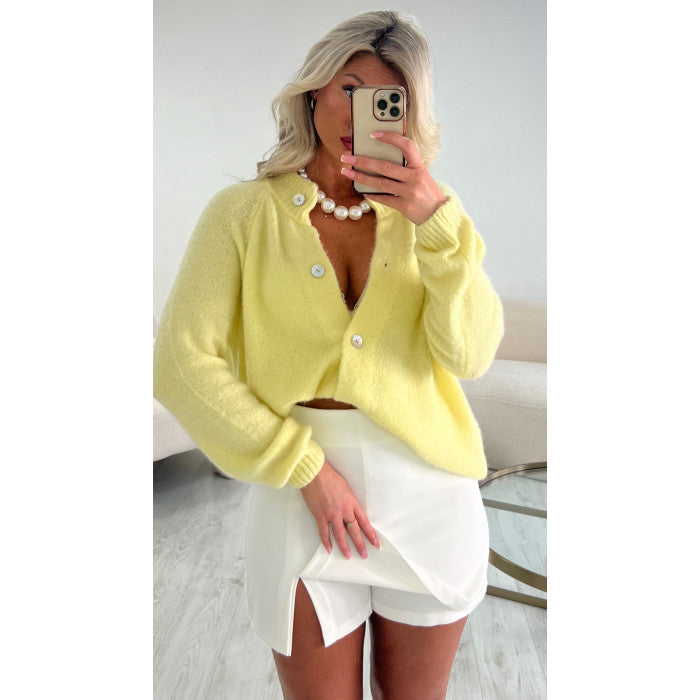 jupe short blanc fente