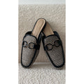 Moccassins osier black