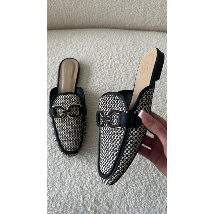 Mocassins osier black