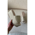 chaussure osier plateforme