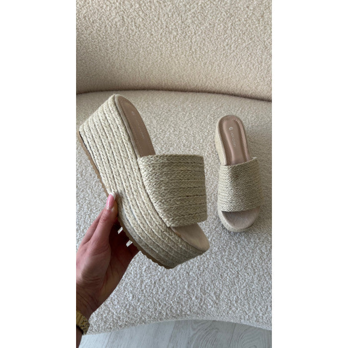 chaussure osier plateforme