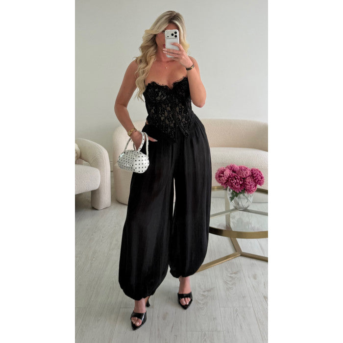 Pantalon ballon noir