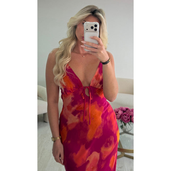 Robe longue colors