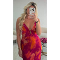 Robe longue colors