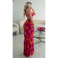 Robe longue colors