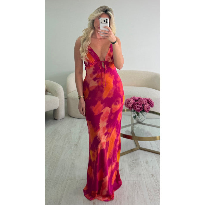 Robe longue colors
