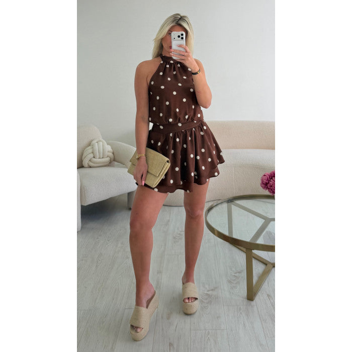 Robe pois choco