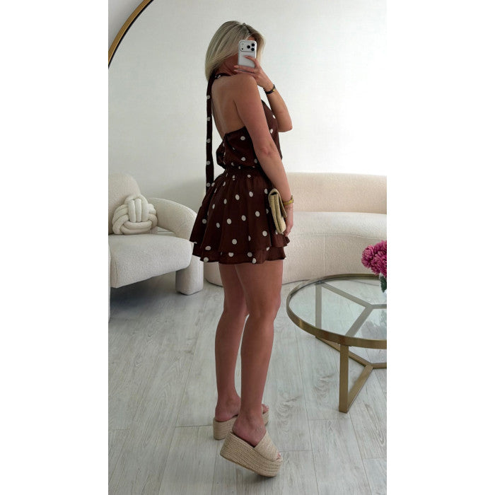 Robe pois choco