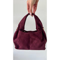 Sac inspi P burgandy daim