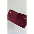 Sac inspi P burgandy daim