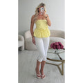 Sandales talons blanche
