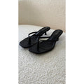 Sandales talons noir