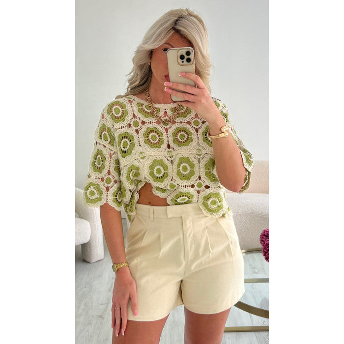 Short lin beige
