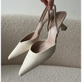 Talon petit beige