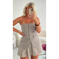 Top bustier mocca