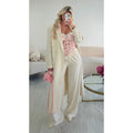 Trench blazer long épais creamy