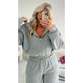 Veste jogging grise