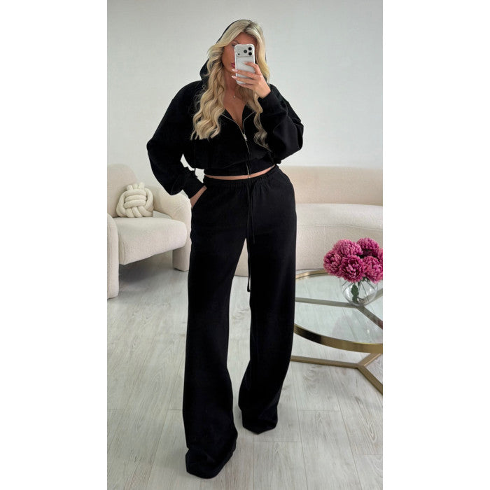 Veste jogging noire